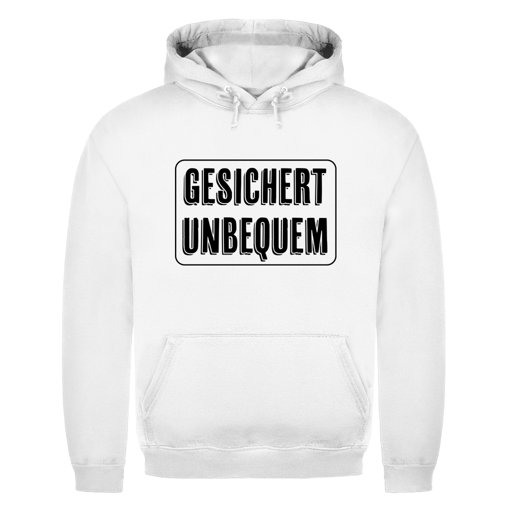Unisex Hoodie Gesichert Unbequem