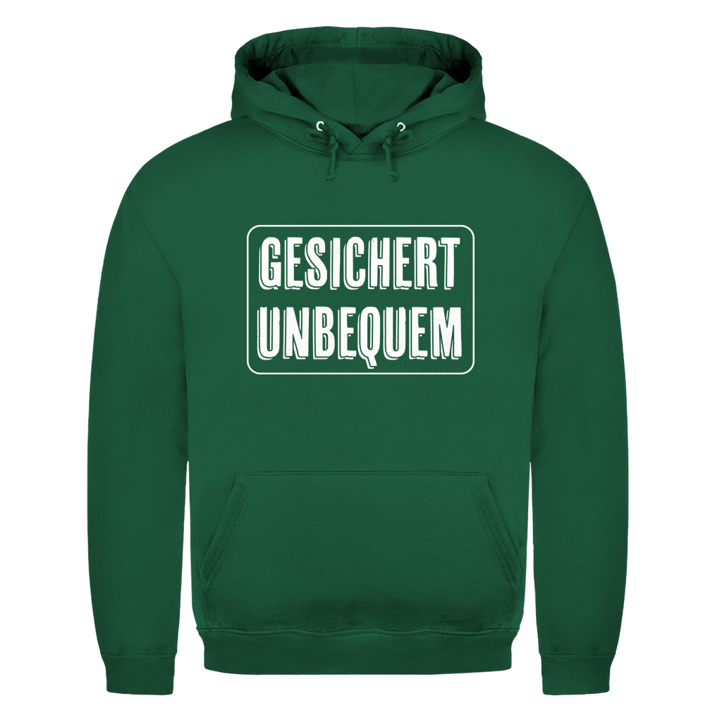 Unisex Hoodie Gesichert Unbequem