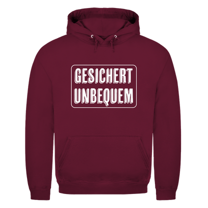 Unisex Hoodie Gesichert Unbequem