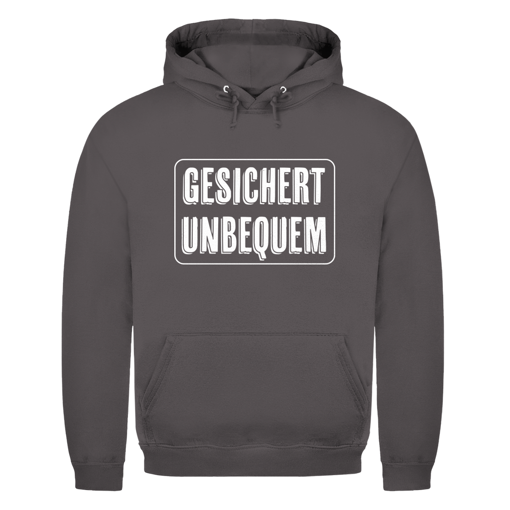 Unisex Hoodie Gesichert Unbequem