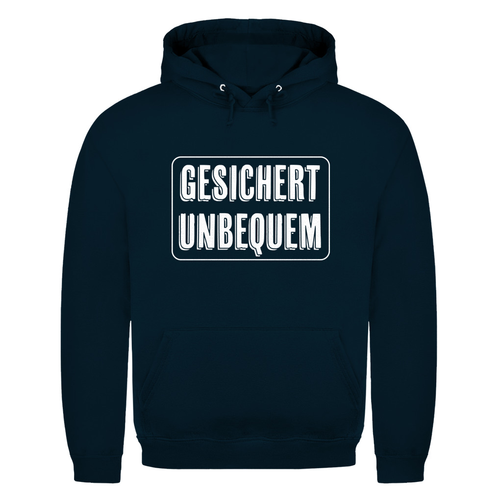 Unisex Hoodie Gesichert Unbequem