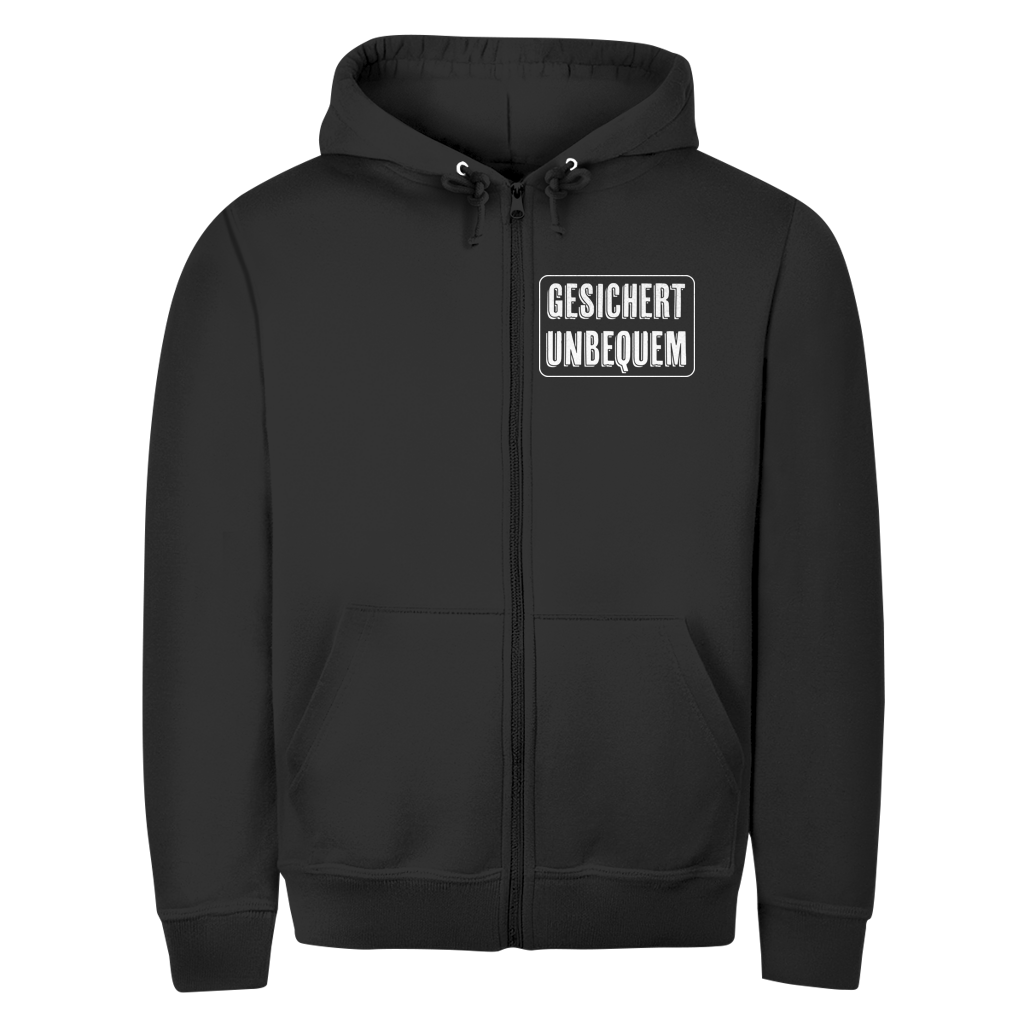 Unisex Zipper Hoodie Gesichert Unbequem