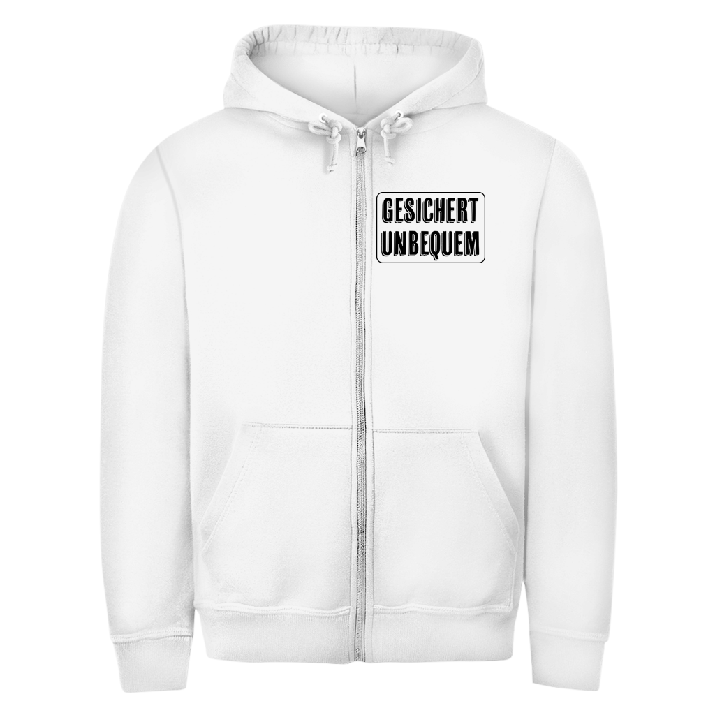 Unisex Zipper Hoodie Gesichert Unbequem