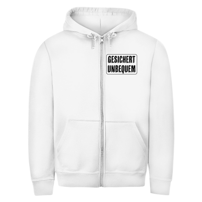 Unisex Zipper Hoodie Gesichert Unbequem