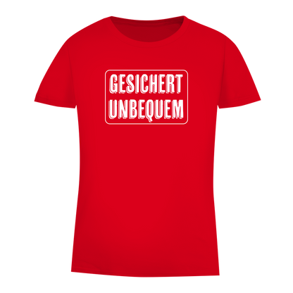 Damen Premium Bio T-Shirt Gesichert Unbequem