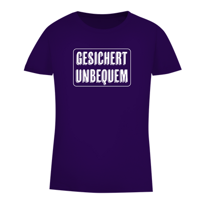 Damen Premium Bio T-Shirt Gesichert Unbequem