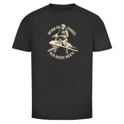 Herren T-Shirt DER RUSSE WAR'S!