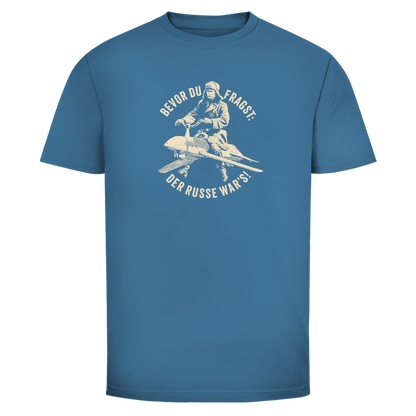 Herren T-Shirt DER RUSSE WAR'S!