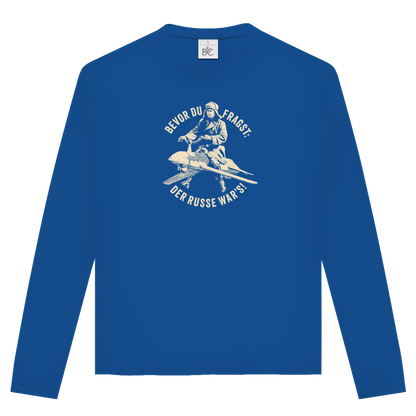 Unisex Langarmshirt DER RUSSE WAR'S!