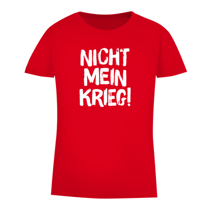 Damen Premium Bio T-Shirt Nicht mein Krieg!