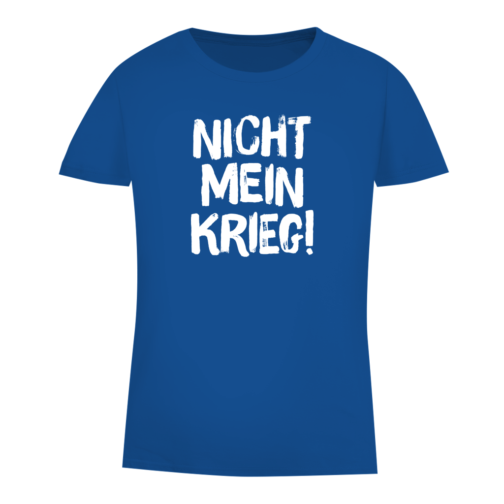 Damen Premium Bio T-Shirt Nicht mein Krieg!