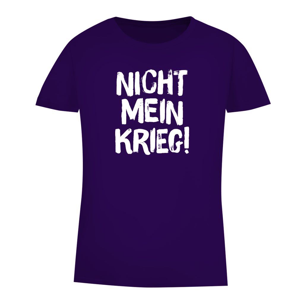 Damen Premium Bio T-Shirt Nicht mein Krieg!