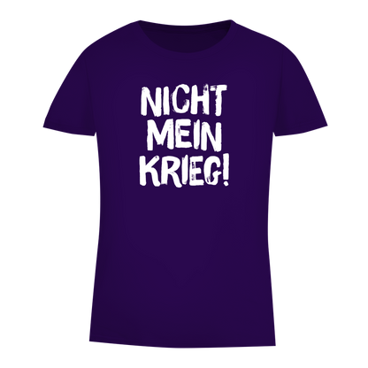 Damen Premium Bio T-Shirt Nicht mein Krieg!