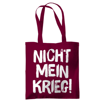 Tragetasche Nicht mein Krieg!