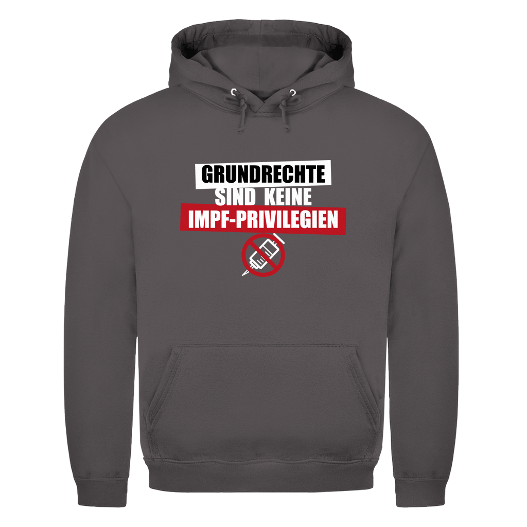Herren Hoodie Grundrechte sind keine Impfprivilegien