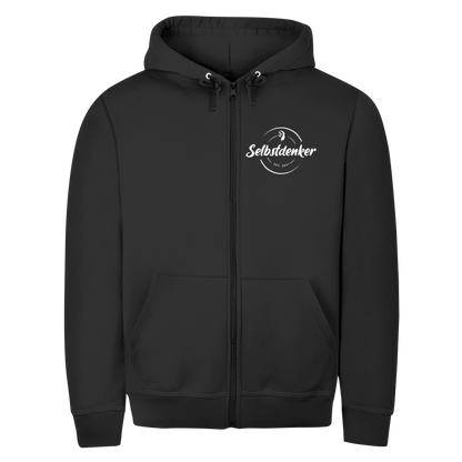 Herren Zipper Hoodie Selbstdenker