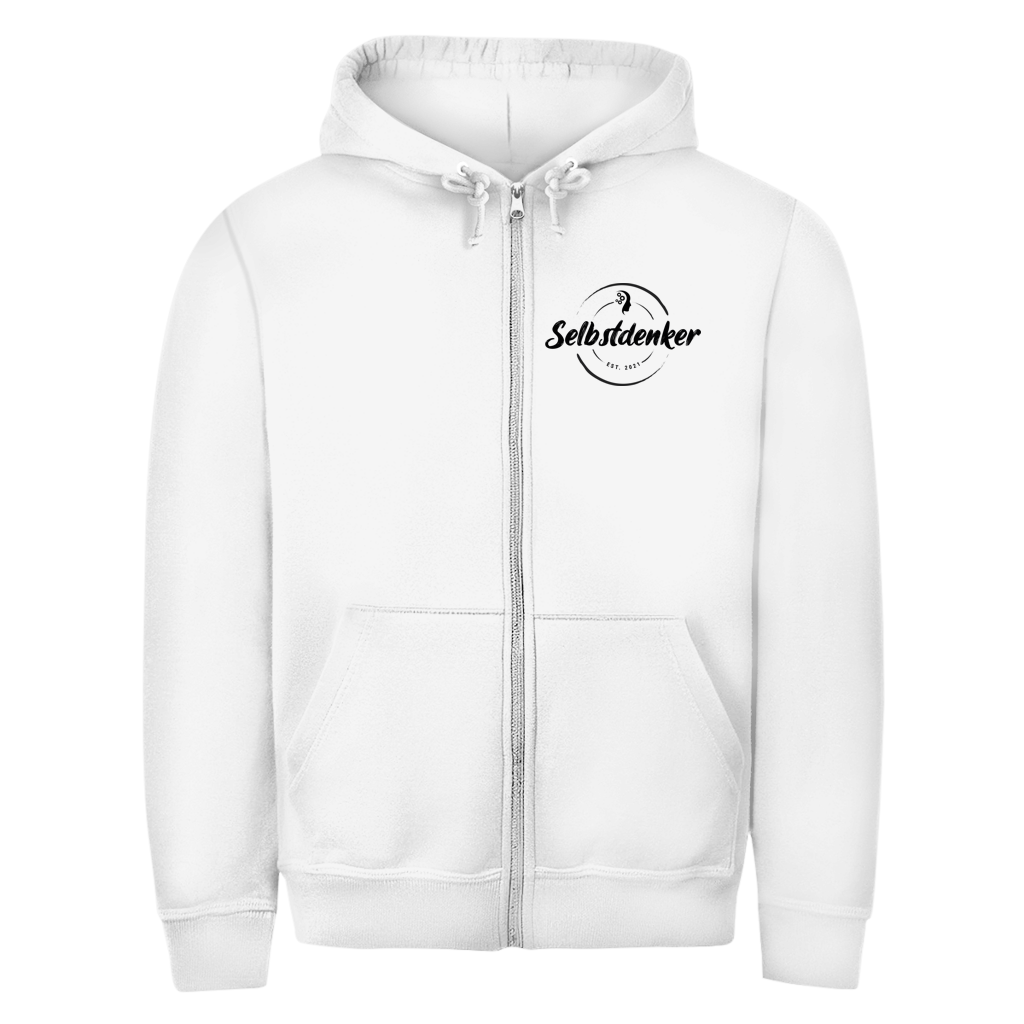 Herren Zipper Hoodie Selbstdenker