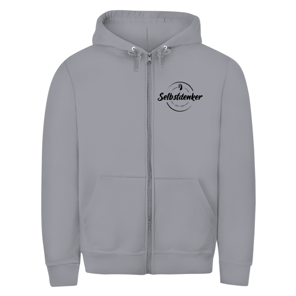 Herren Zipper Hoodie Selbstdenker