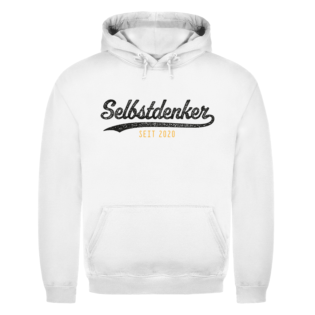 Herren Hoodie Selbstdenker seit 2020