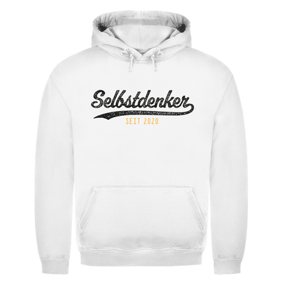 Herren Hoodie Selbstdenker seit 2020