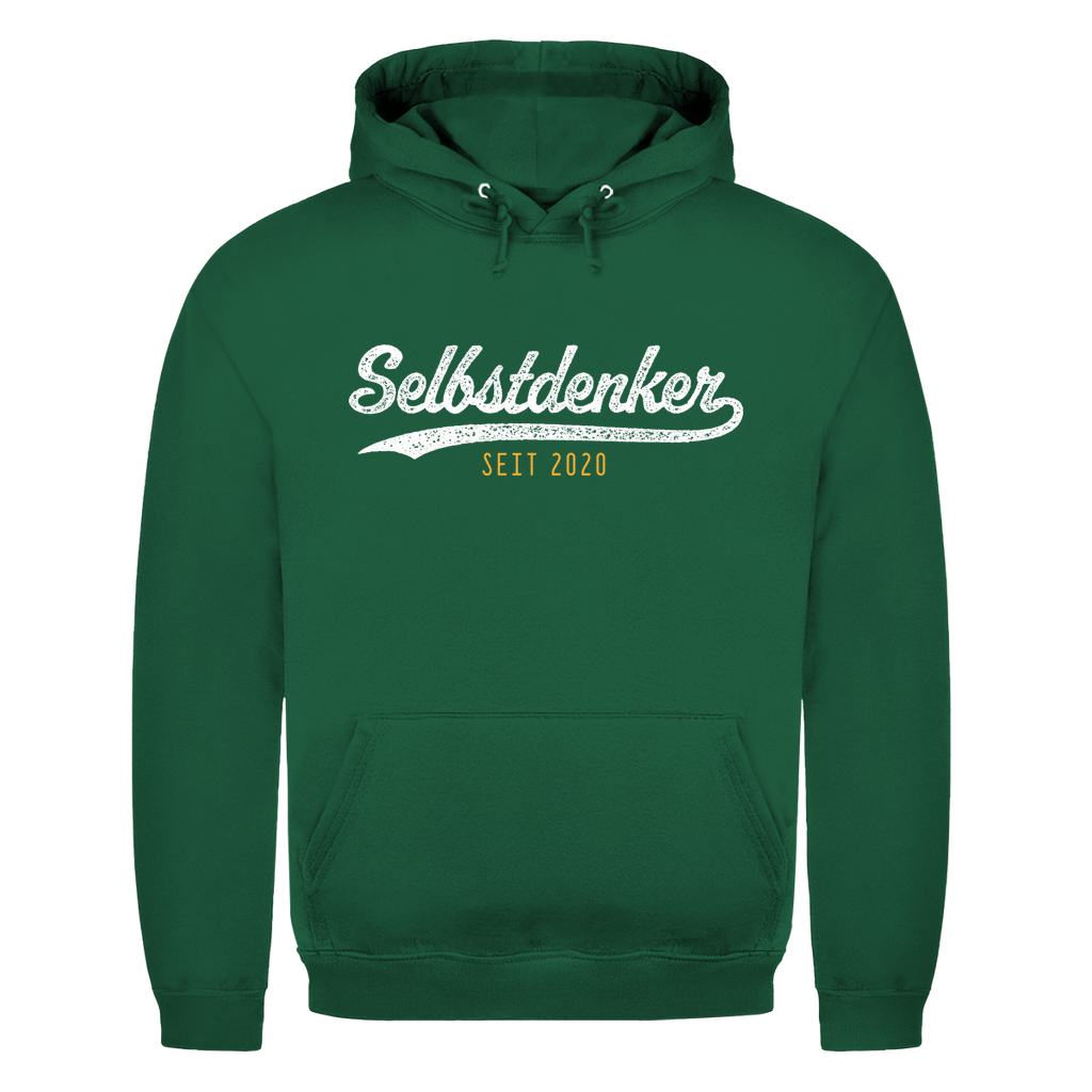 Herren Hoodie Selbstdenker seit 2020