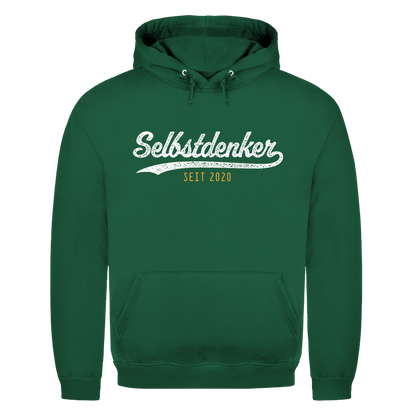 Herren Hoodie Selbstdenker seit 2020