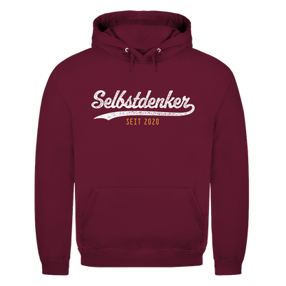 Herren Hoodie Selbstdenker seit 2020