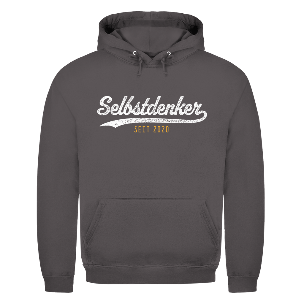Herren Hoodie Selbstdenker seit 2020