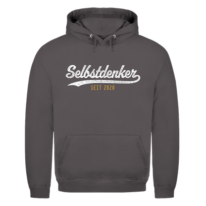 Herren Hoodie Selbstdenker seit 2020