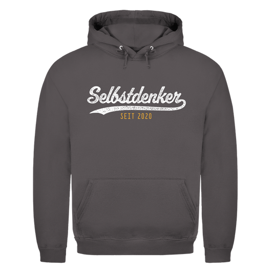 Herren Hoodie Selbstdenker seit 2020