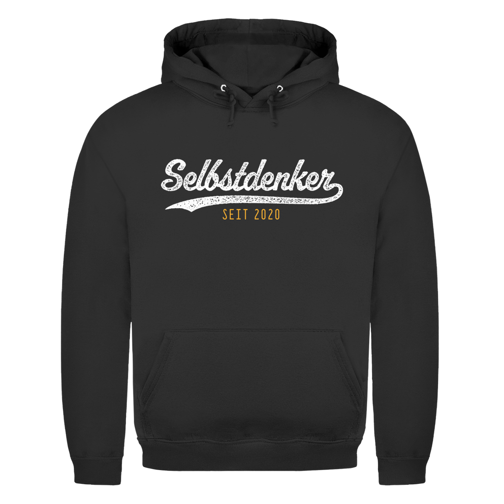 Herren Hoodie Selbstdenker seit 2020