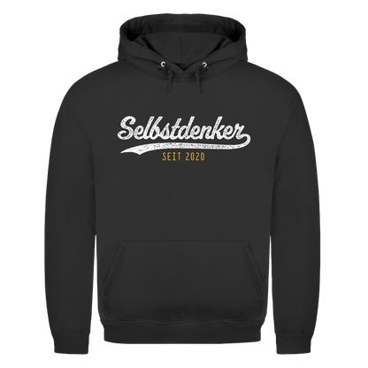 Herren Hoodie Selbstdenker seit 2020