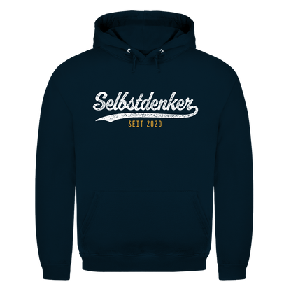 Herren Hoodie Selbstdenker seit 2020