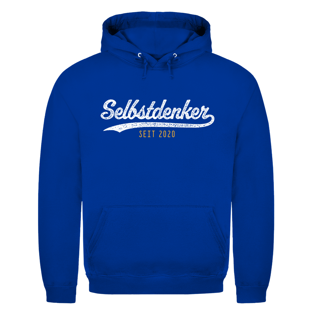 Herren Hoodie Selbstdenker seit 2020