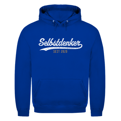 Herren Hoodie Selbstdenker seit 2020