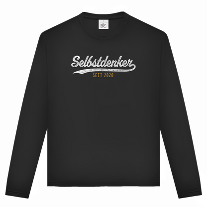 Unisex Langarmshirt Selbstdenker seit 2020