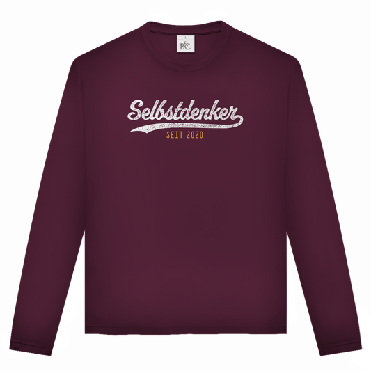 Unisex Langarmshirt Selbstdenker seit 2020