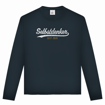 Unisex Langarmshirt Selbstdenker seit 2020