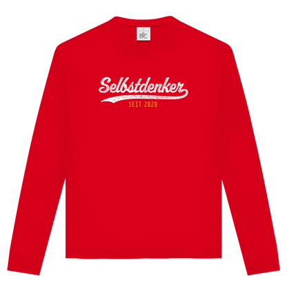 Unisex Langarmshirt Selbstdenker seit 2020
