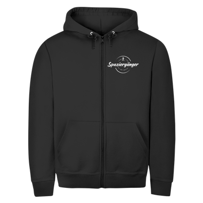 Herren Zipper Hoodie Spaziergänger