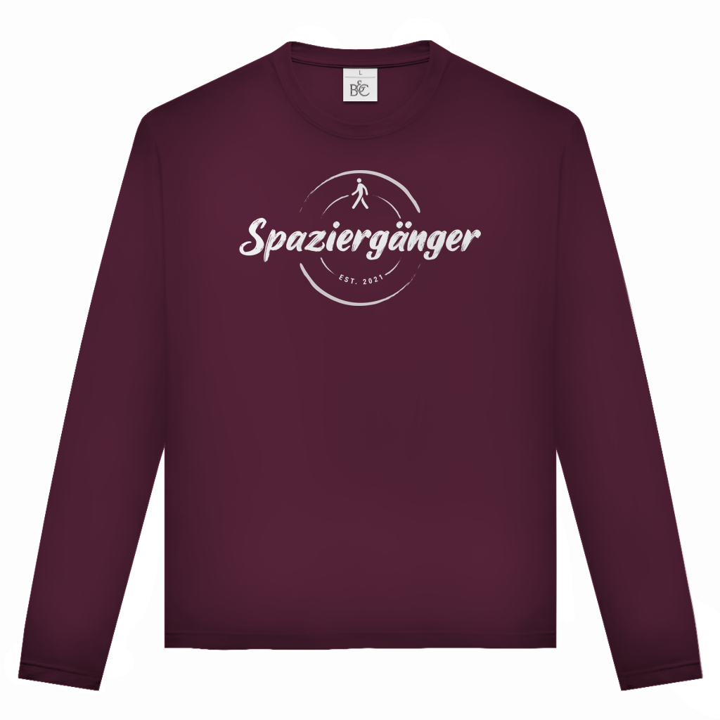 Unisex Langarmshirt Spaziergänger
