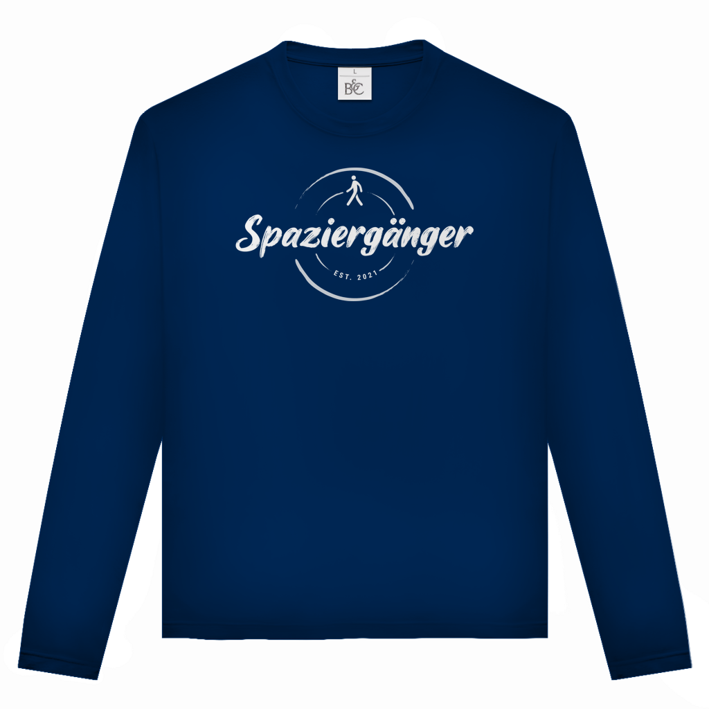 Unisex Langarmshirt Spaziergänger