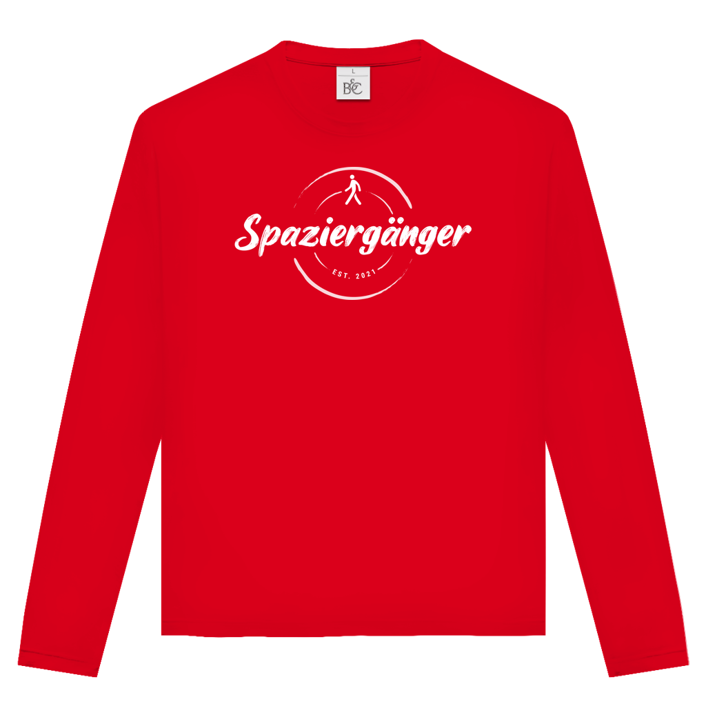 Unisex Langarmshirt Spaziergänger