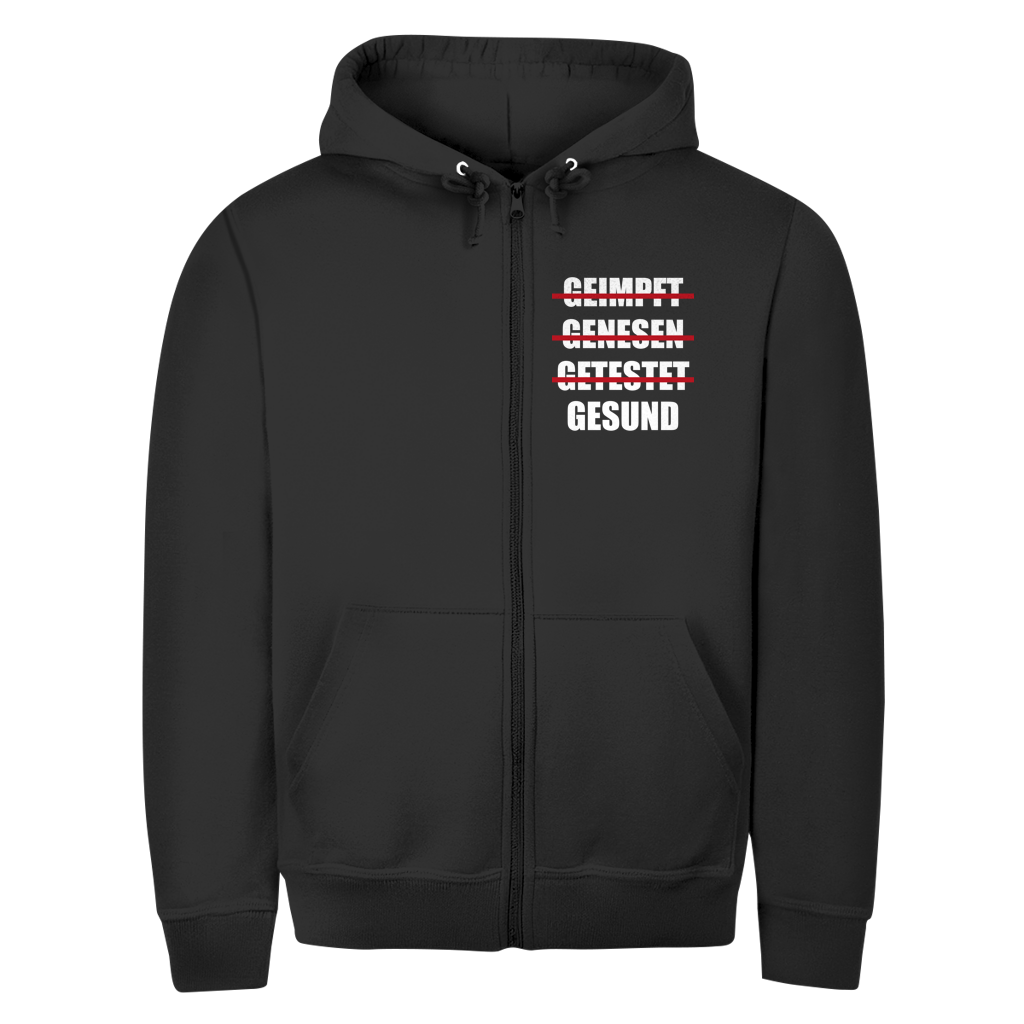Herren Zipper Hoodie 4G-Regel