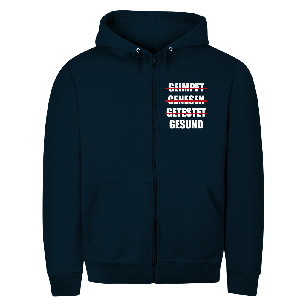 Herren Zipper Hoodie 4G-Regel