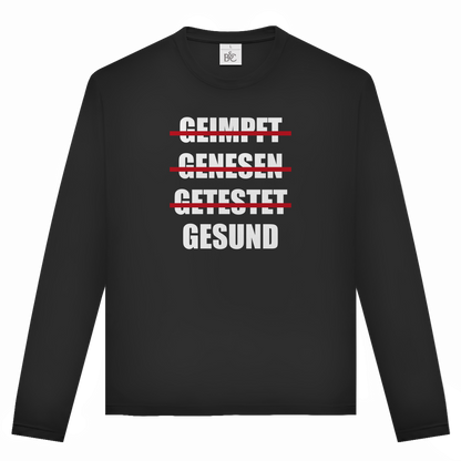 Unisex Langarmshirt 4G-Regel