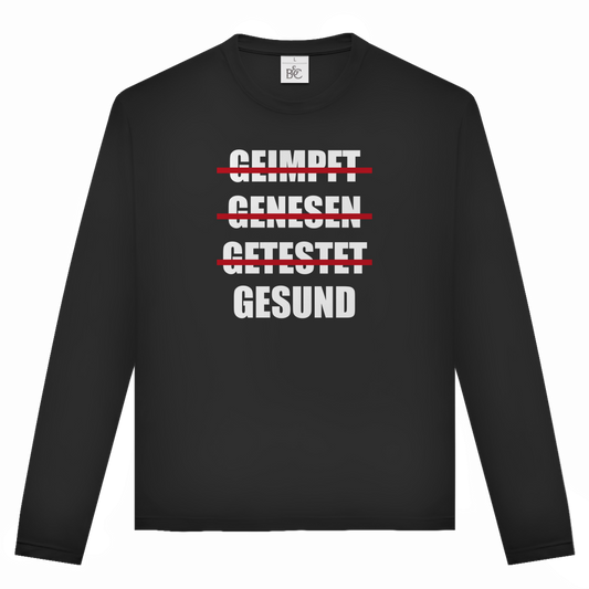 Unisex Langarmshirt 4G-Regel