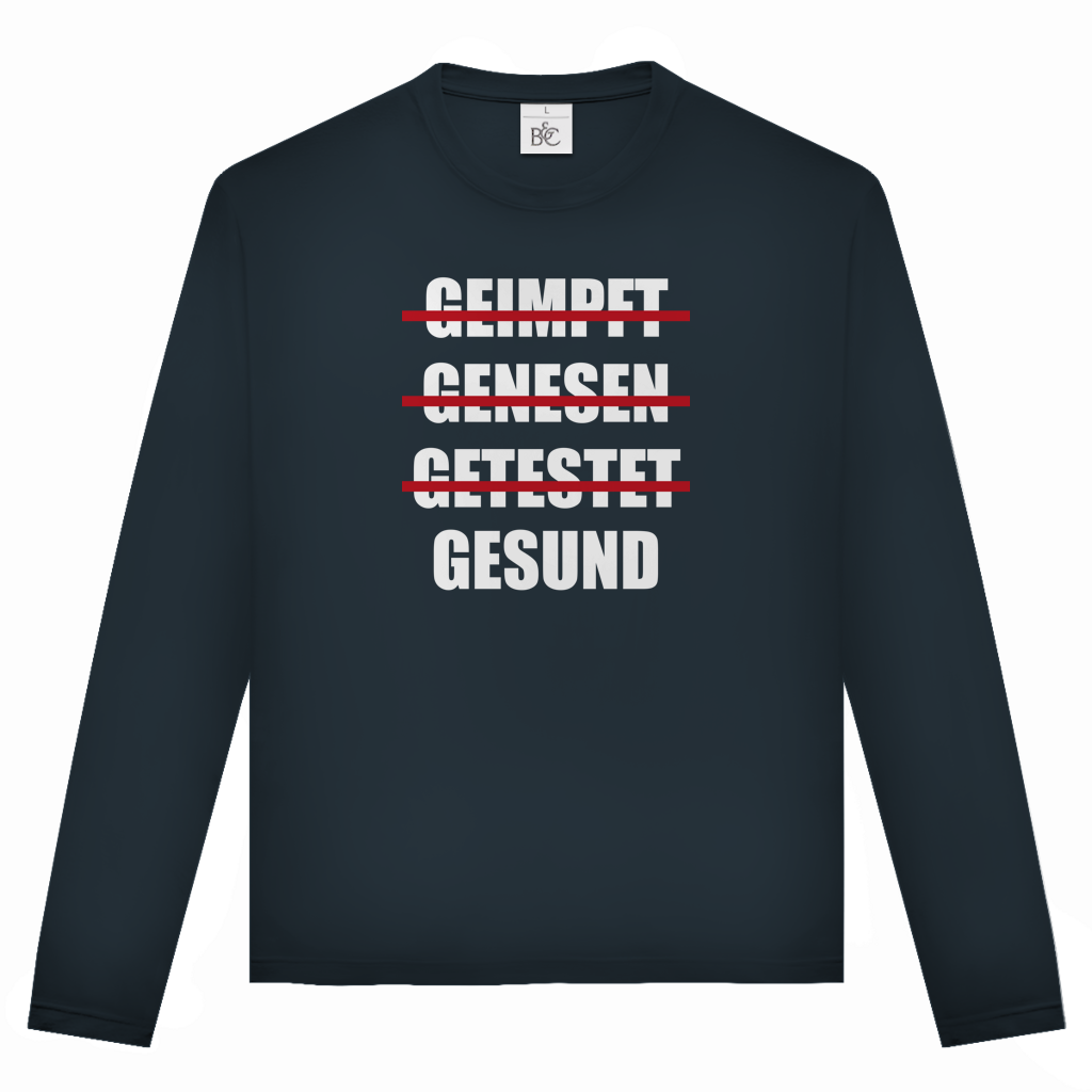 Unisex Langarmshirt 4G-Regel