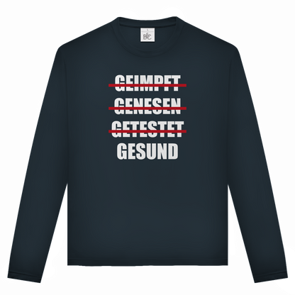 Unisex Langarmshirt 4G-Regel