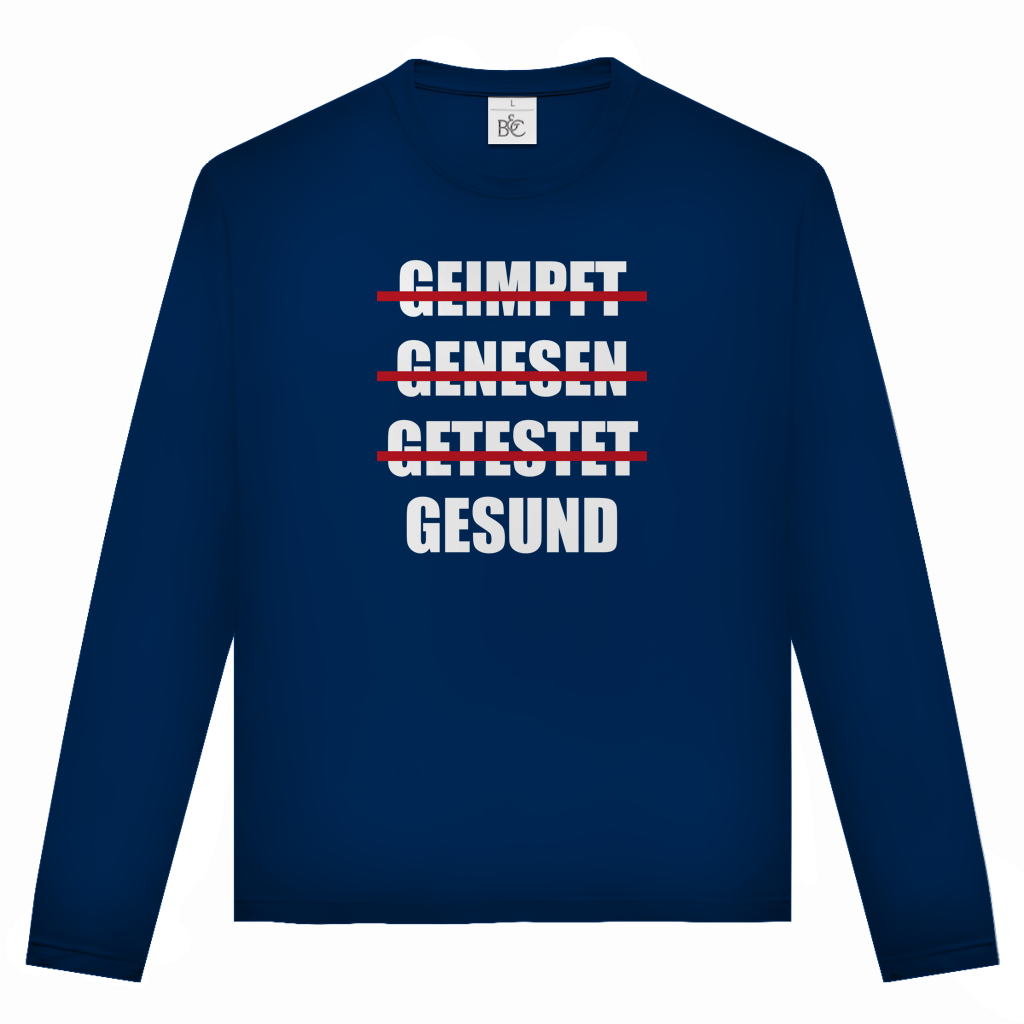 Unisex Langarmshirt 4G-Regel